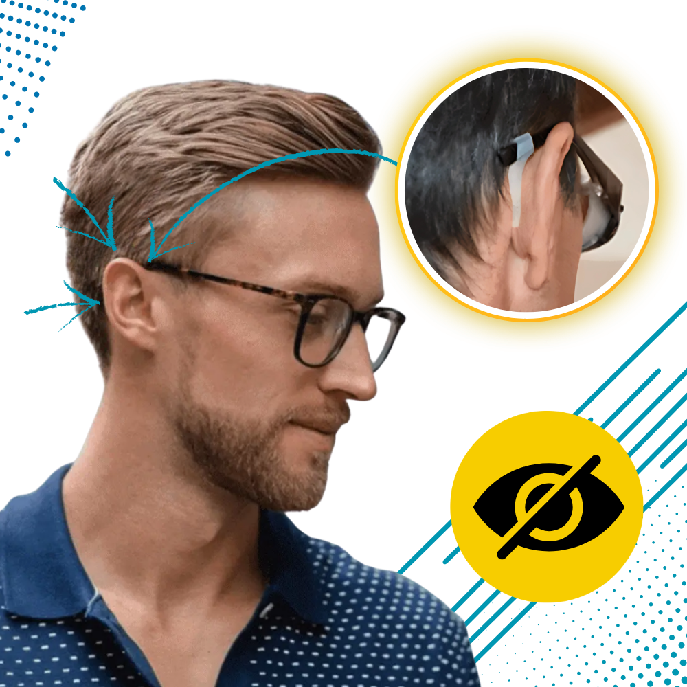 Ganchos antideslizantes para gafas - Ozerty