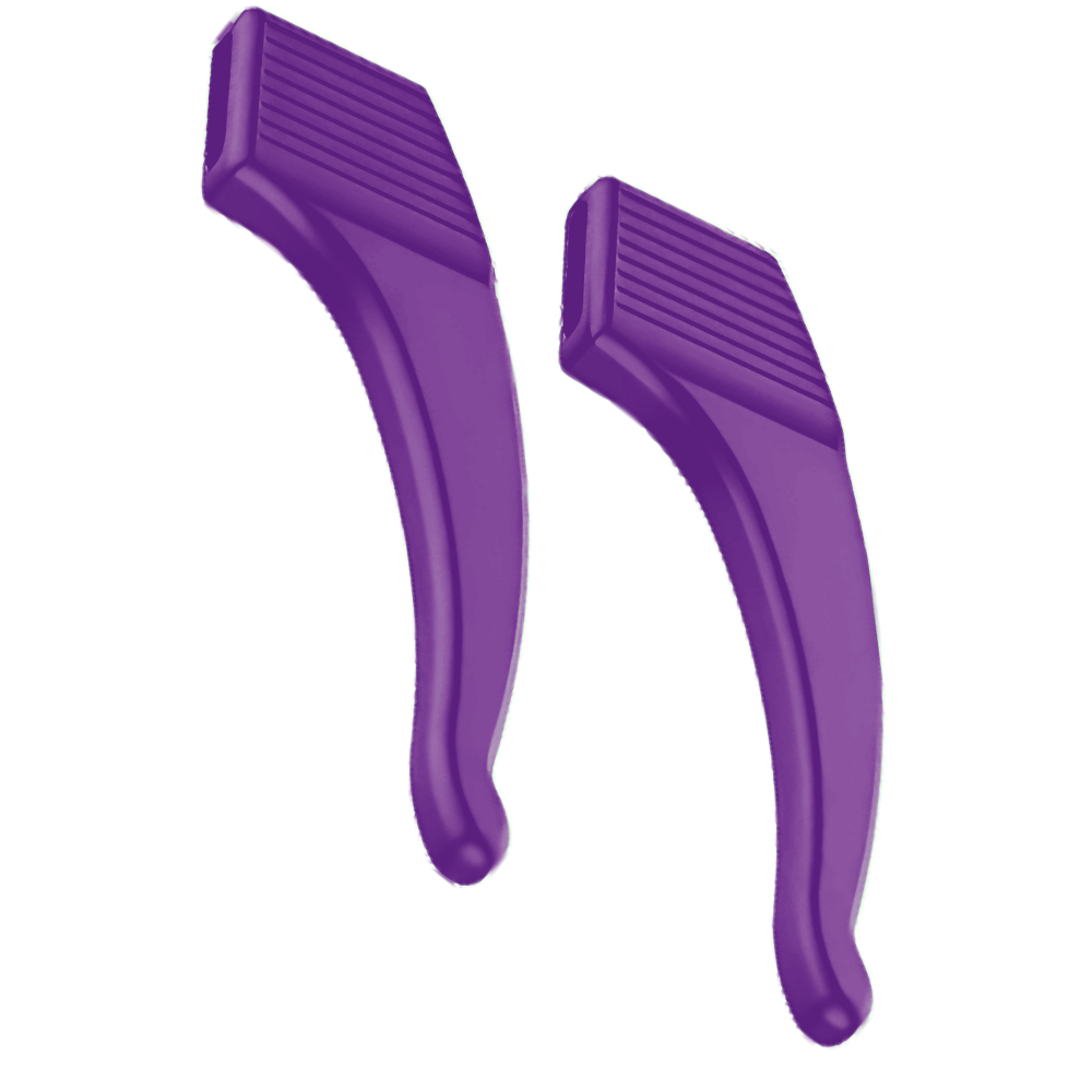 Ganchos antideslizantes para gafas -Morado - Ozerty