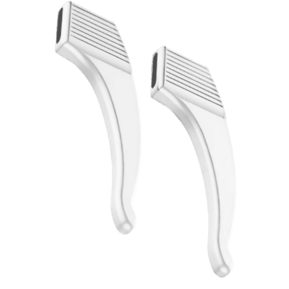 Ganchos antideslizantes para gafas -Blanco - Ozerty