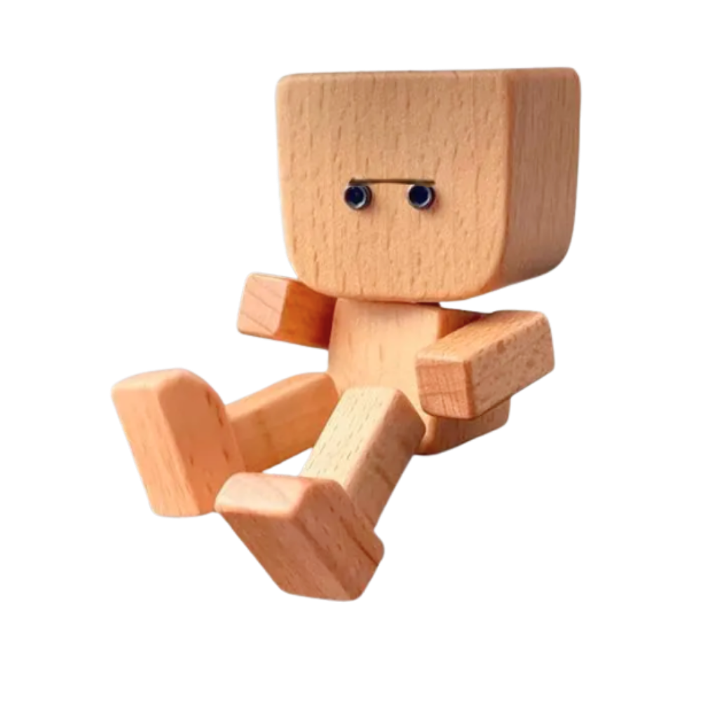 Figurita Bobblehead que se balancea -Cara plana - Ozerty