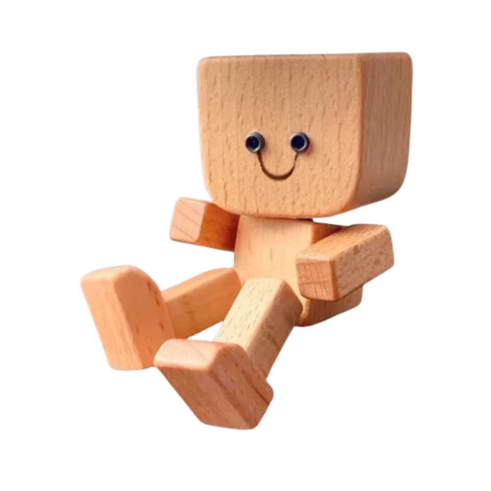 Figurita Bobblehead que se balancea -Cara sonriente - Ozerty