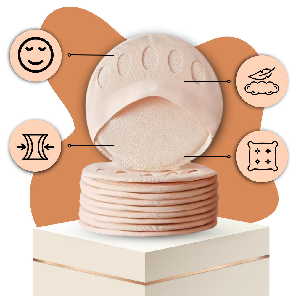 Almohadillas absorbe impactos para el metatarso
- Ozerty