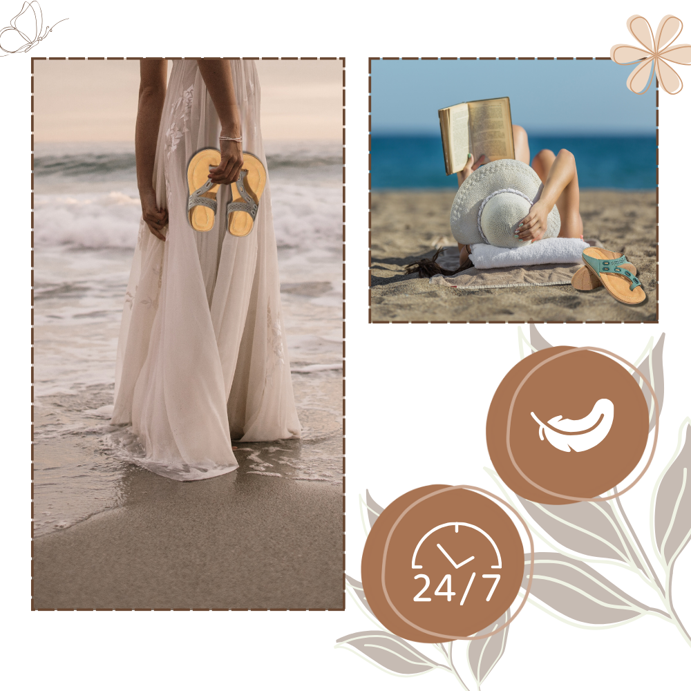 Sandalias ortopédicas con amortiguación
- Ozerty