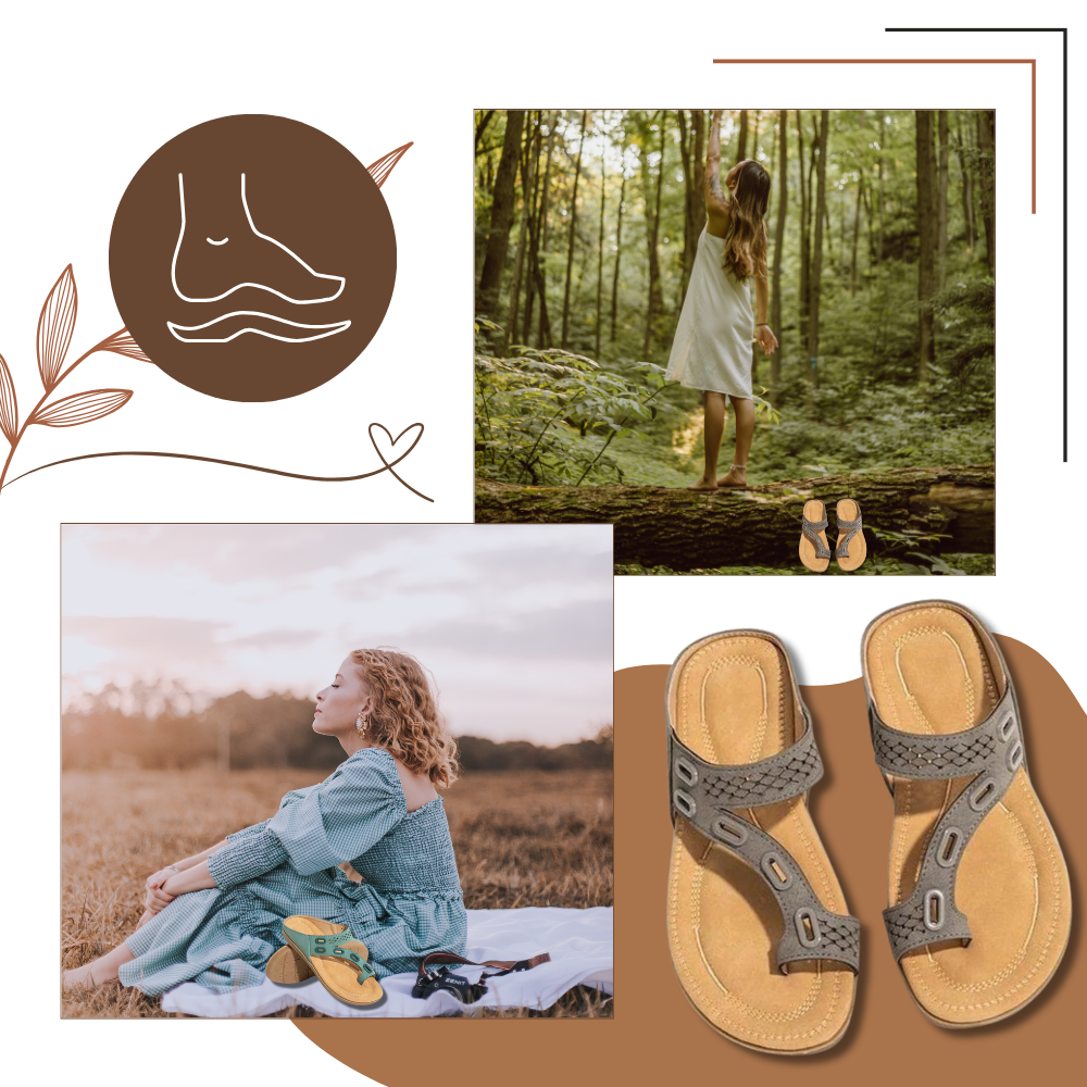 Sandalias ortopédicas con amortiguación
- Ozerty
