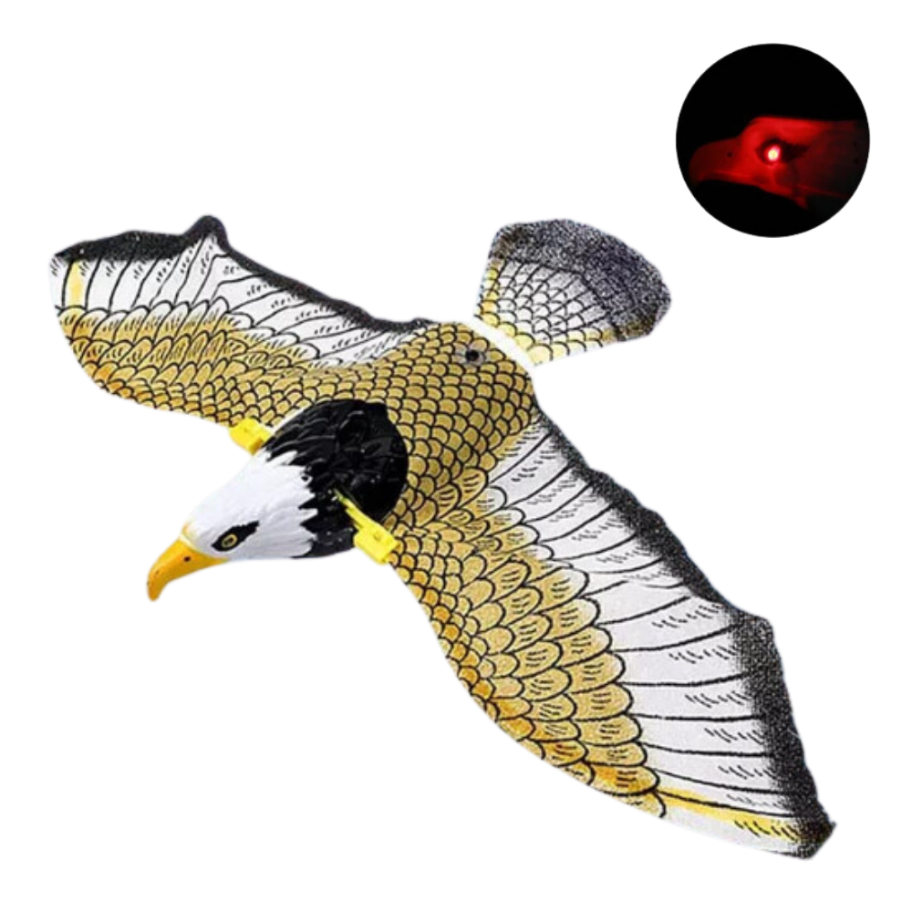 Juguete para gatos con forma de pájaro volador
-Águila con sonido - Ozerty