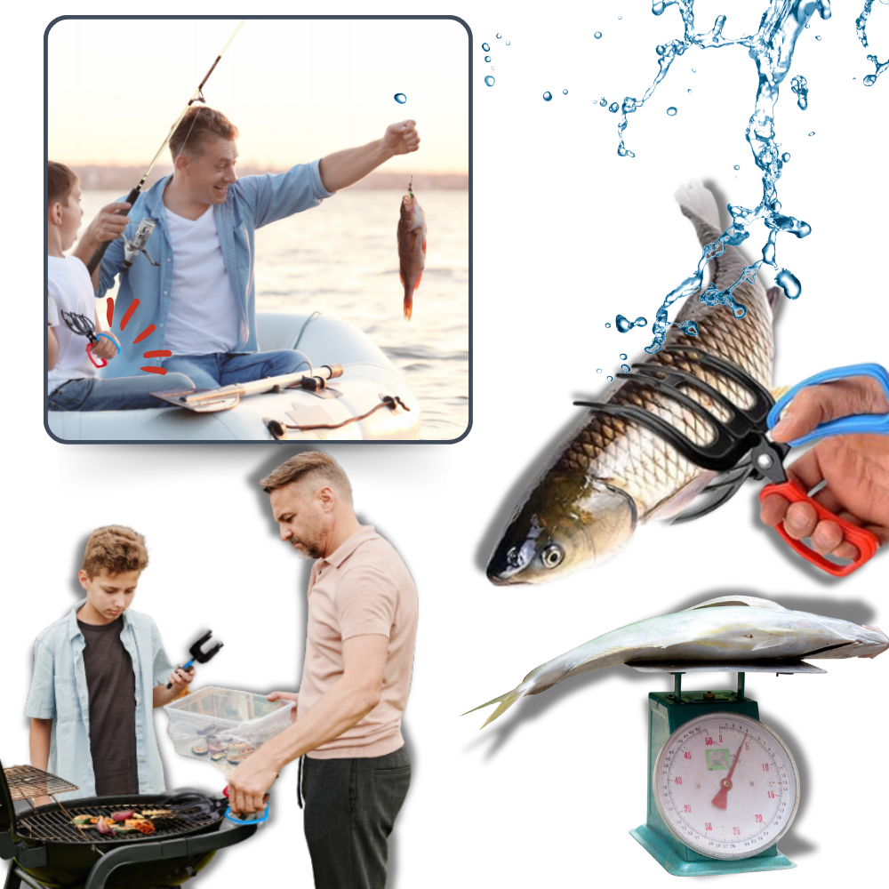 Pinza antideslizante para peces
- Ozerty