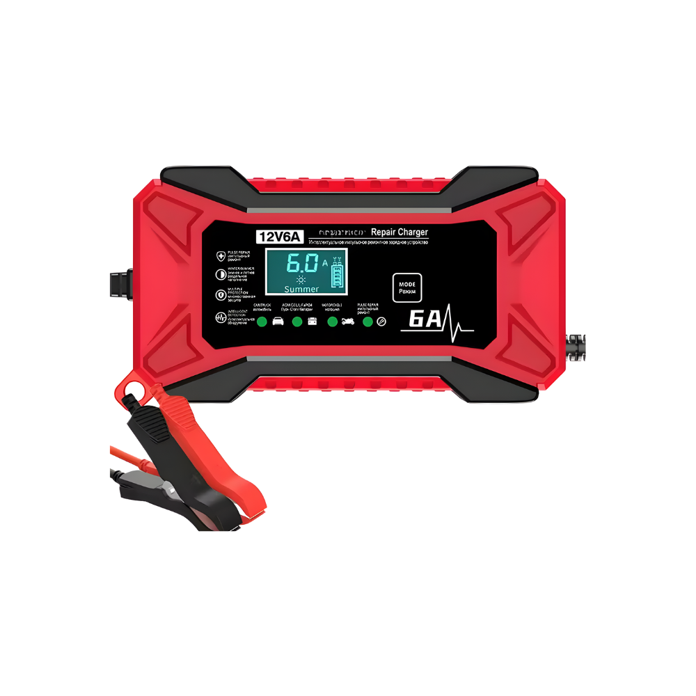 Cargador inteligente de baterías de 12 V - Ozerty
