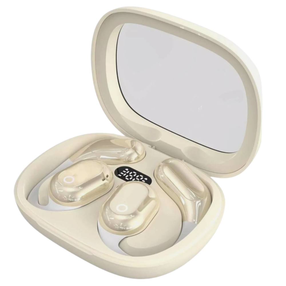 Auriculares inteligentes con traductor instantáneo -Beige - Ozerty