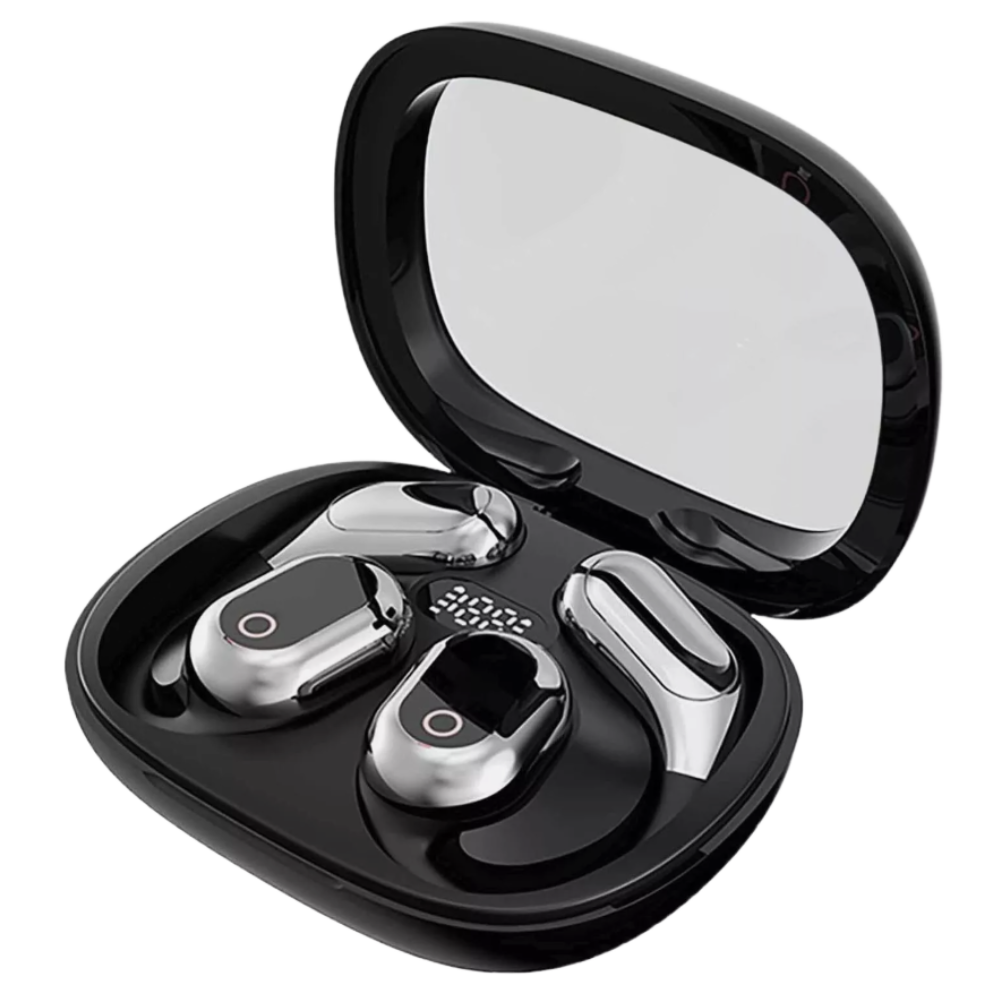 Auriculares inteligentes con traductor instantáneo -Negro - Ozerty