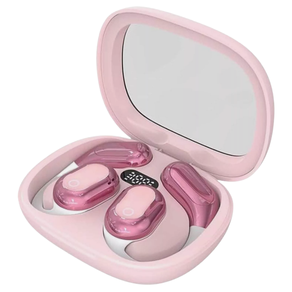 Auriculares inteligentes con traductor instantáneo -Rosa - Ozerty