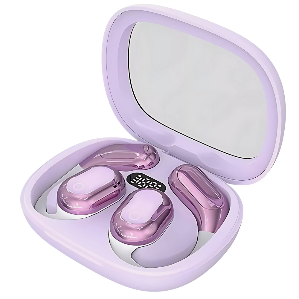 Auriculares inteligentes con traductor instantáneo -Morado - Ozerty