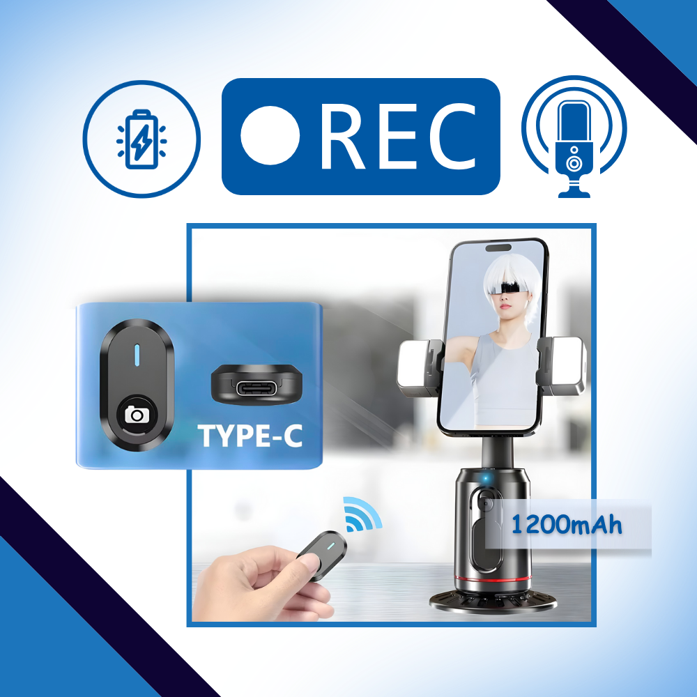 Gimbal inteligente para teléfono - Ozerty