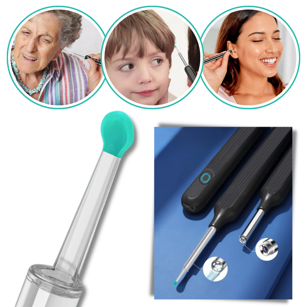 Cámara inteligente para eliminar la cera de los oídos
- Ozerty