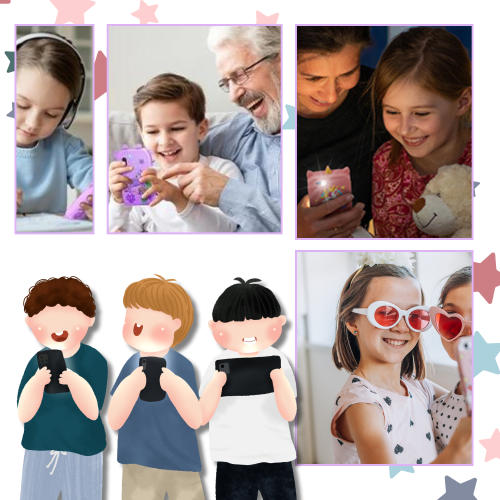 Teléfono de juguete inteligente e interactivo
- Ozerty