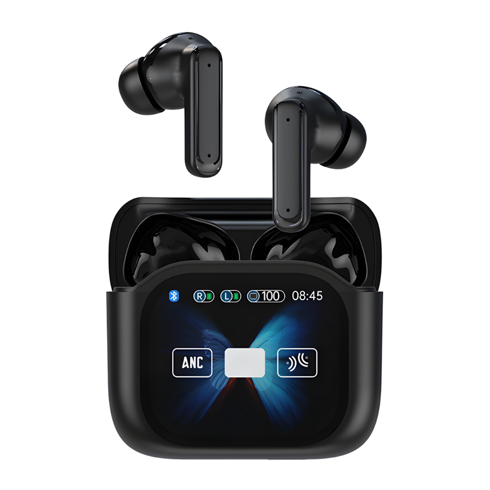 Auriculares inteligentes con cancelación de ruido -Negro - Ozerty