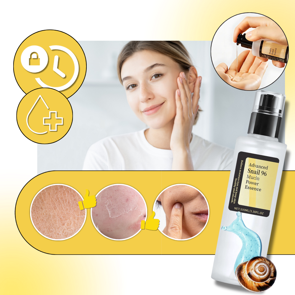 Sérum hidratante con mucina de caracol