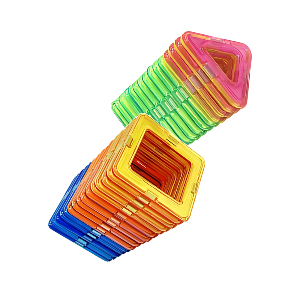 Bloques de juguete magnéticos -Tamaño grande - Ozerty