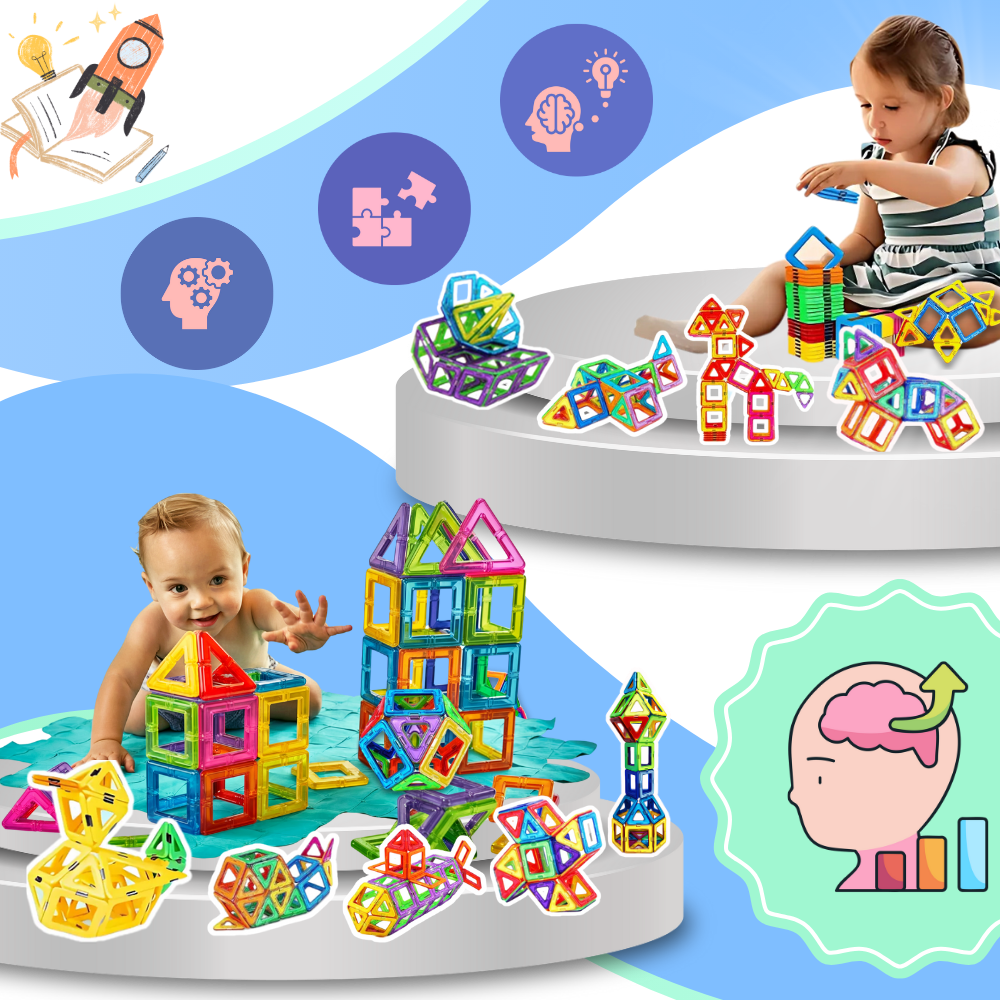 Bloques de juguete magnéticos - Ozerty