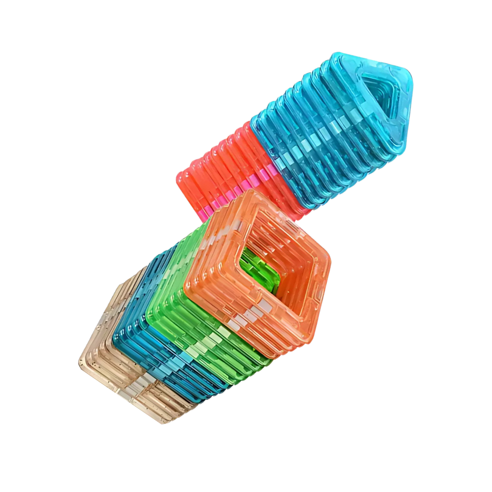 Bloques de juguete magnéticos -Tamaño mini - Ozerty