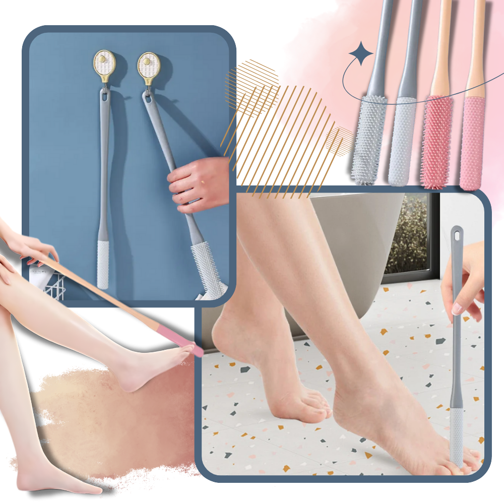 Cepillo para pies con cerdas suaves - Ozerty