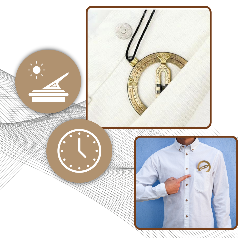 Reloj solar de precisión para bolsillo
- Ozerty