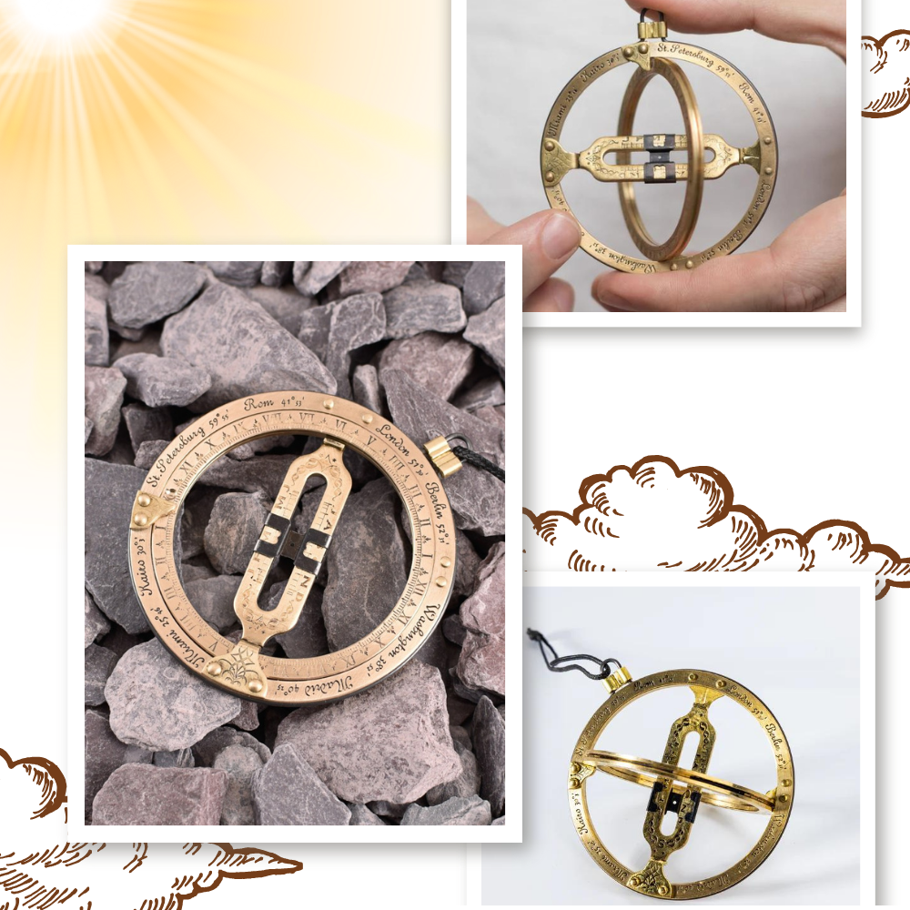 Reloj solar de precisión para bolsillo
- Ozerty