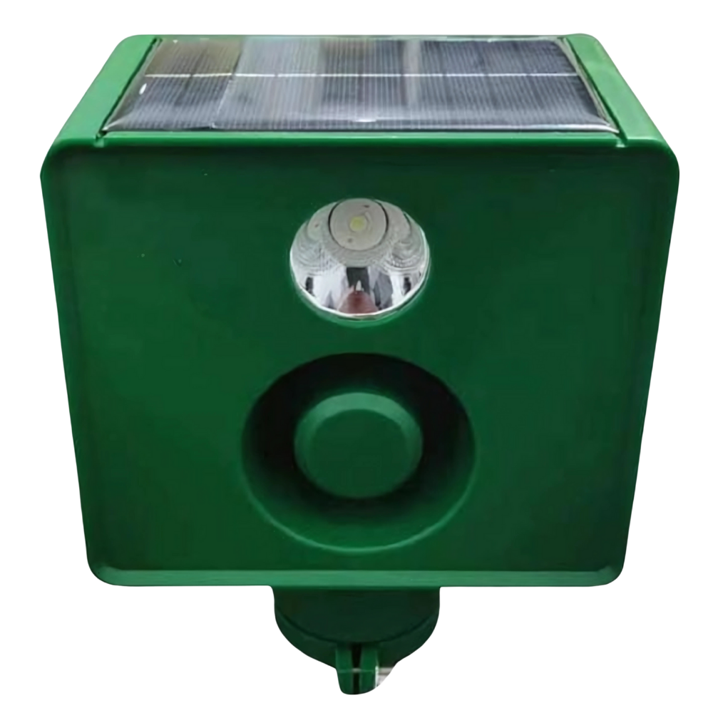 Disuasor solar de animales activado por movimiento -4 focos - Ozerty