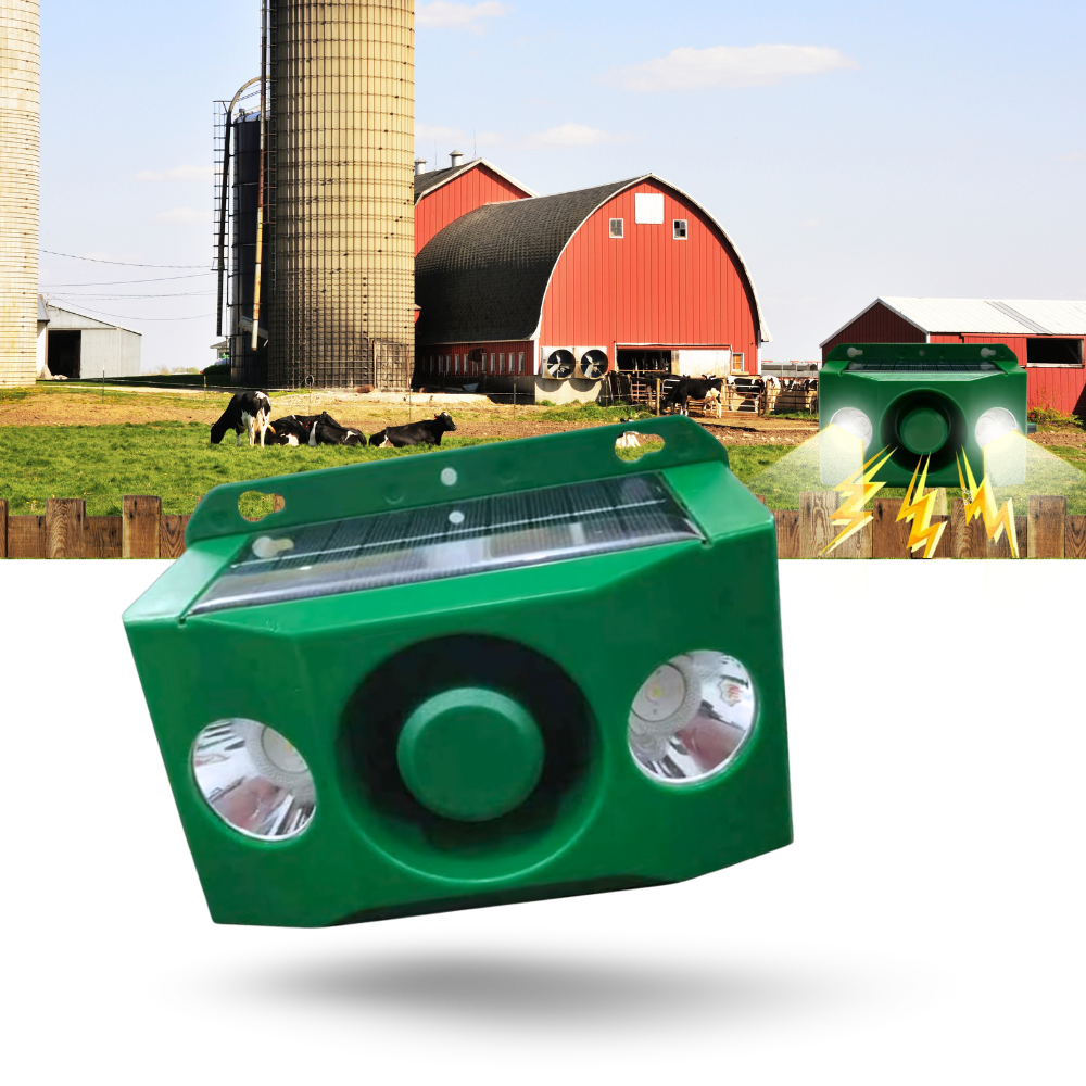 Disuasor solar de animales activado por movimiento - Ozerty