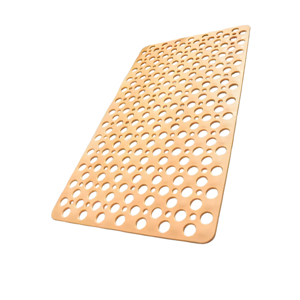 Alfombrilla de baño relajante y segura -Amarillo - Ozerty