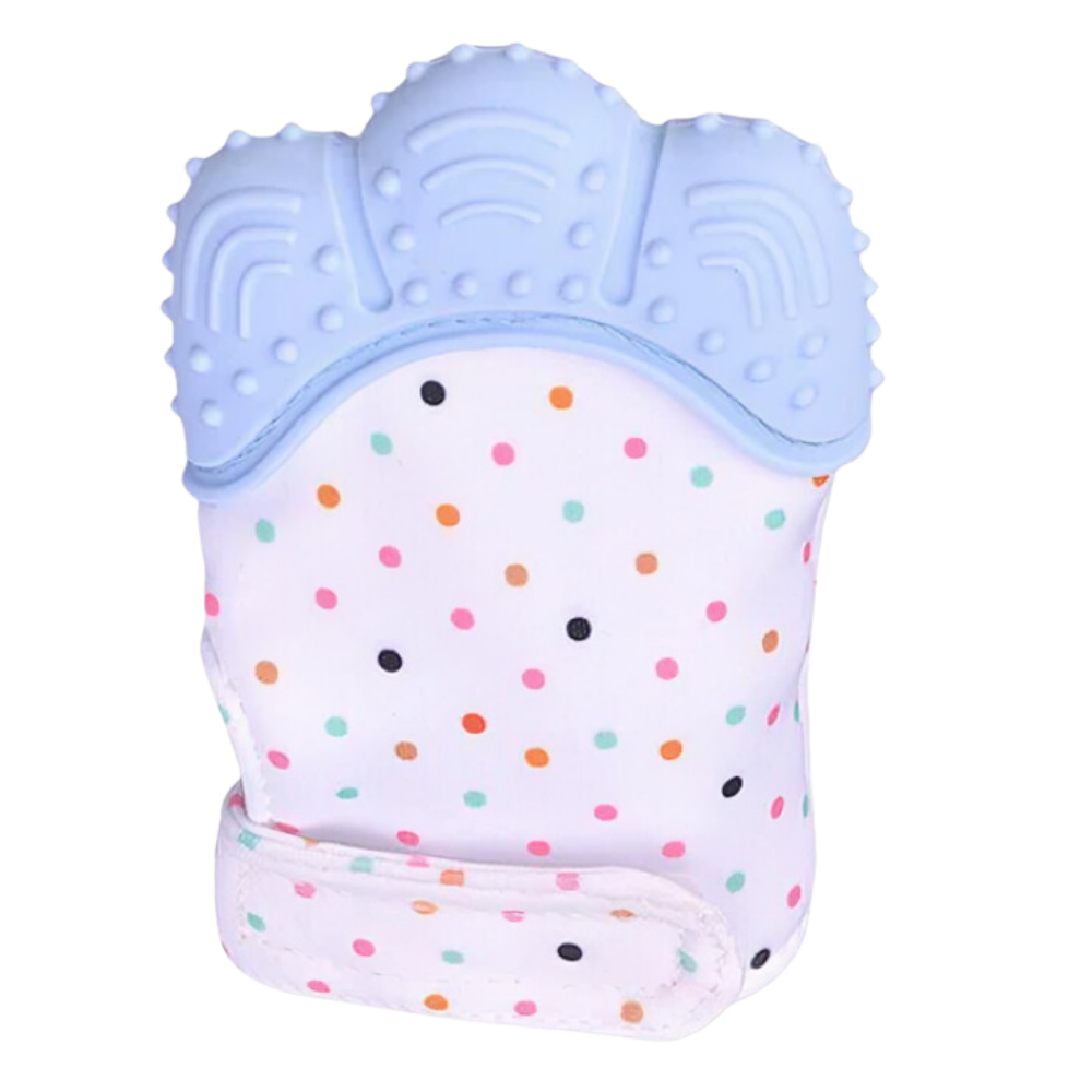 Manopla calmante para la dentición
-Azul - Ozerty