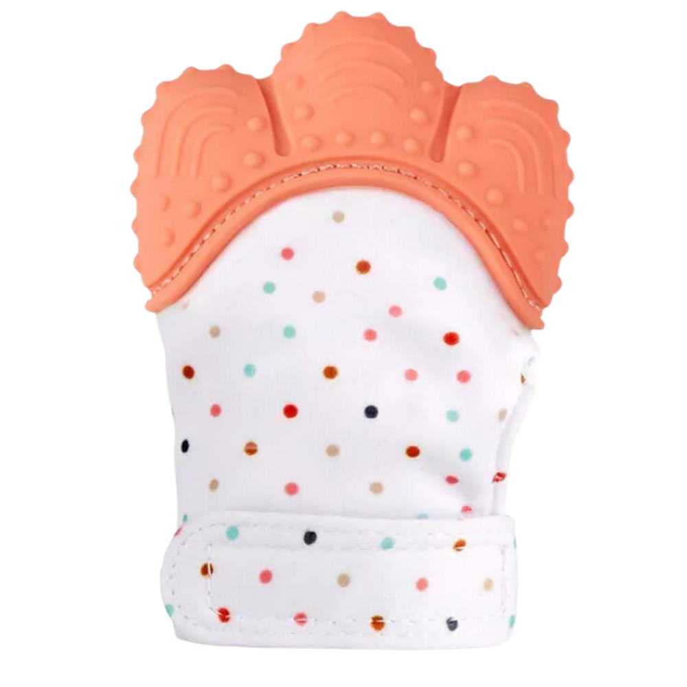 Manopla calmante para la dentición
-Naranja - Ozerty