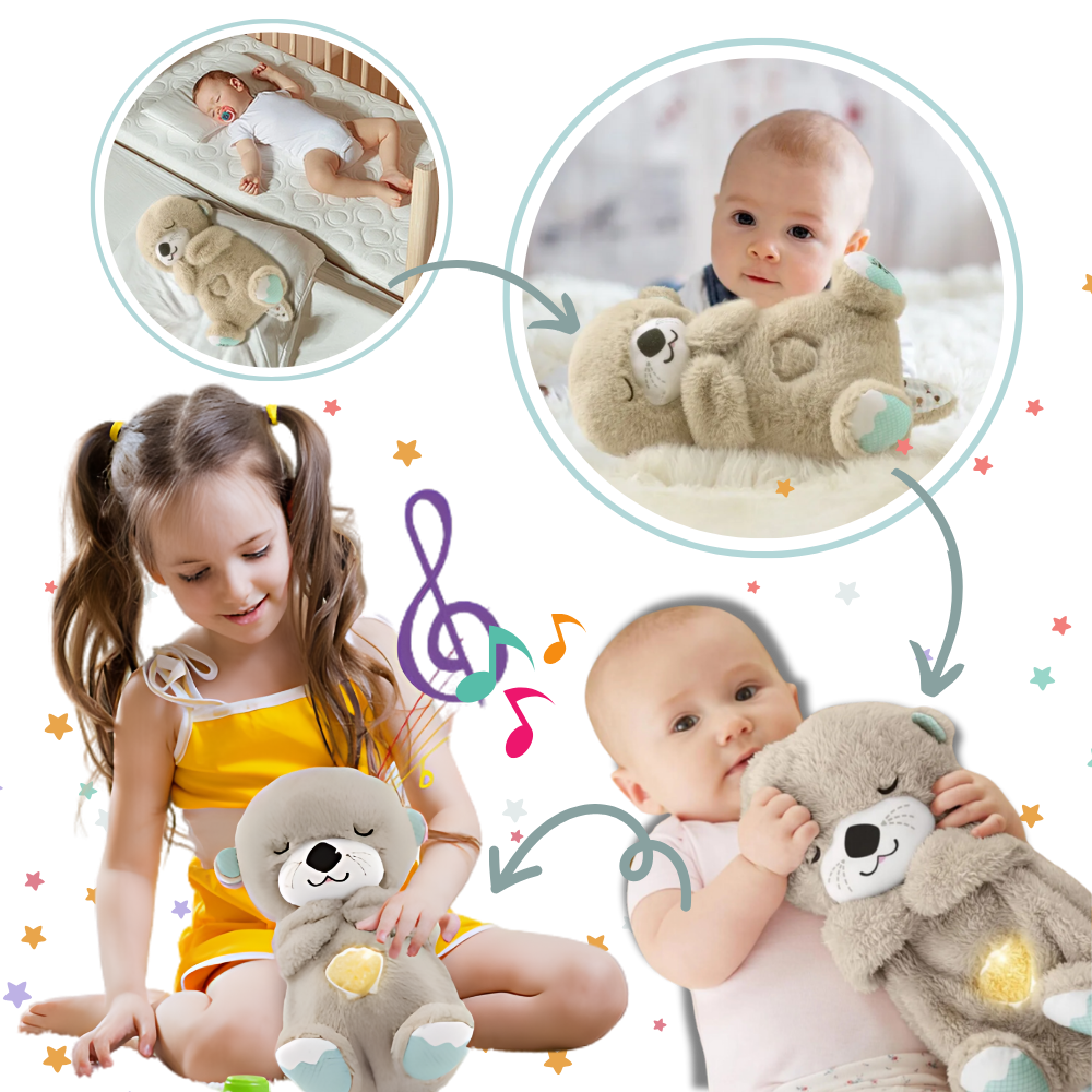 Nutria de peluche con efecto de vientre materno
- Ozerty