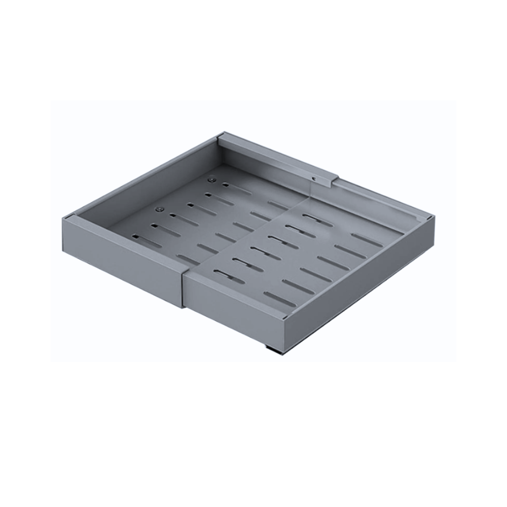 Organizador de armarios extraíble
-Gris/S - Ozerty