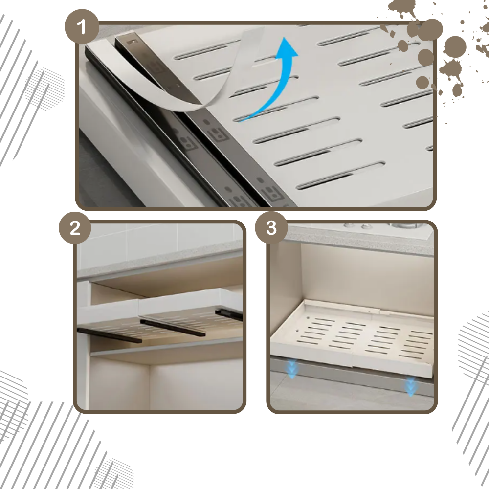 Organizador de armarios extraíble
- Ozerty