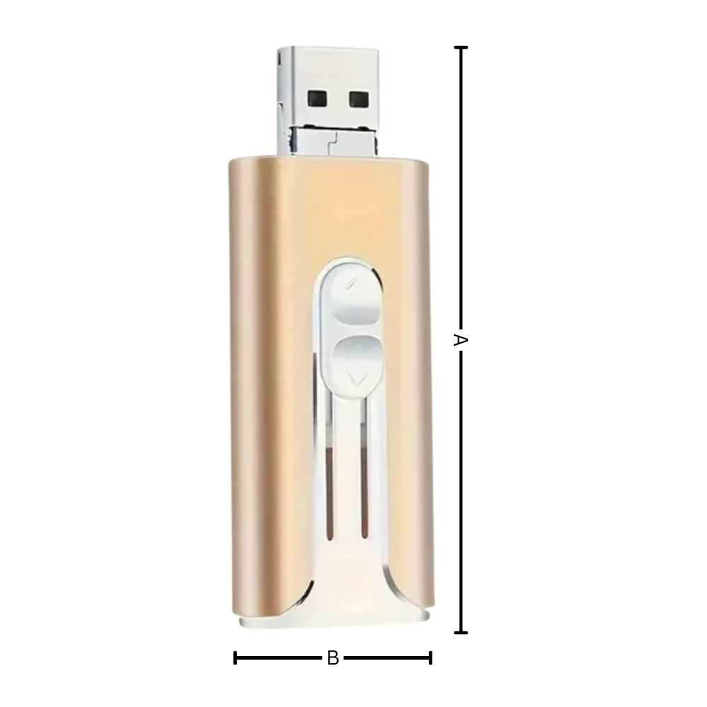 Memoria USB 3 en 1 de transferencia rápida - Ozerty