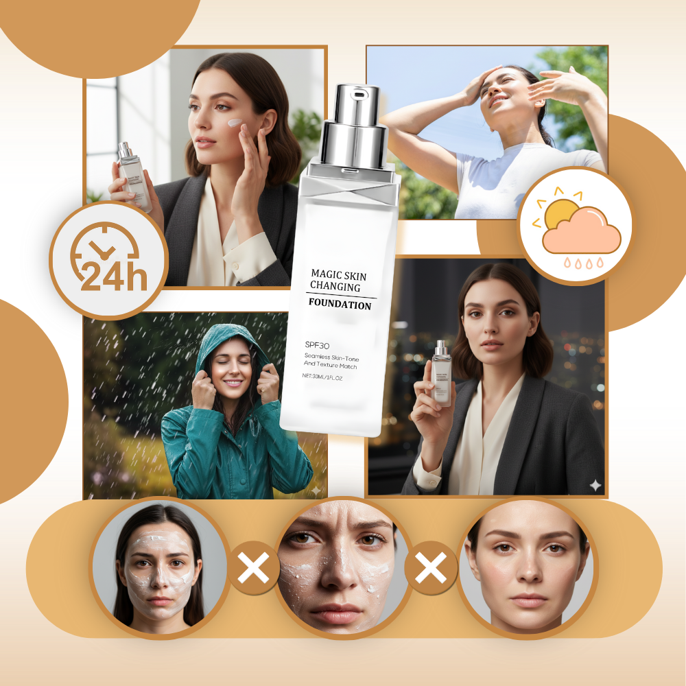 Base de maquillaje con cambio de color SPF 30 - Ozerty