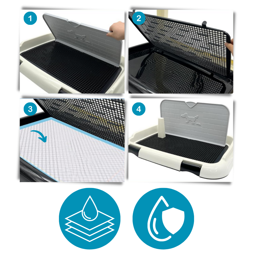 Almohadillas urinarias antisalpicaduras para perros
- Ozerty