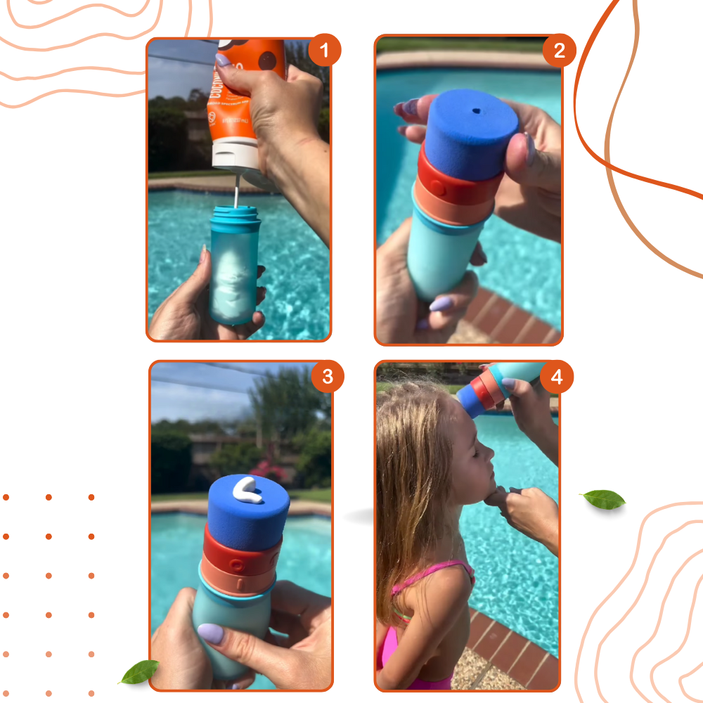 Aplicador de crema solar - Ozerty