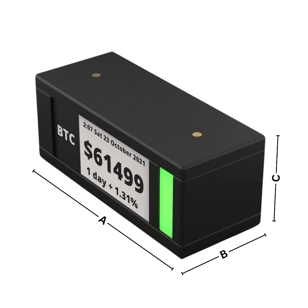 Ticker de criptomonedas apilable - Ozerty