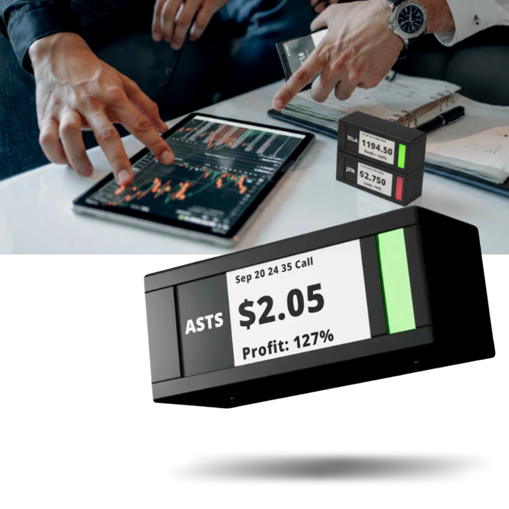 Ticker de criptomonedas apilable - Ozerty