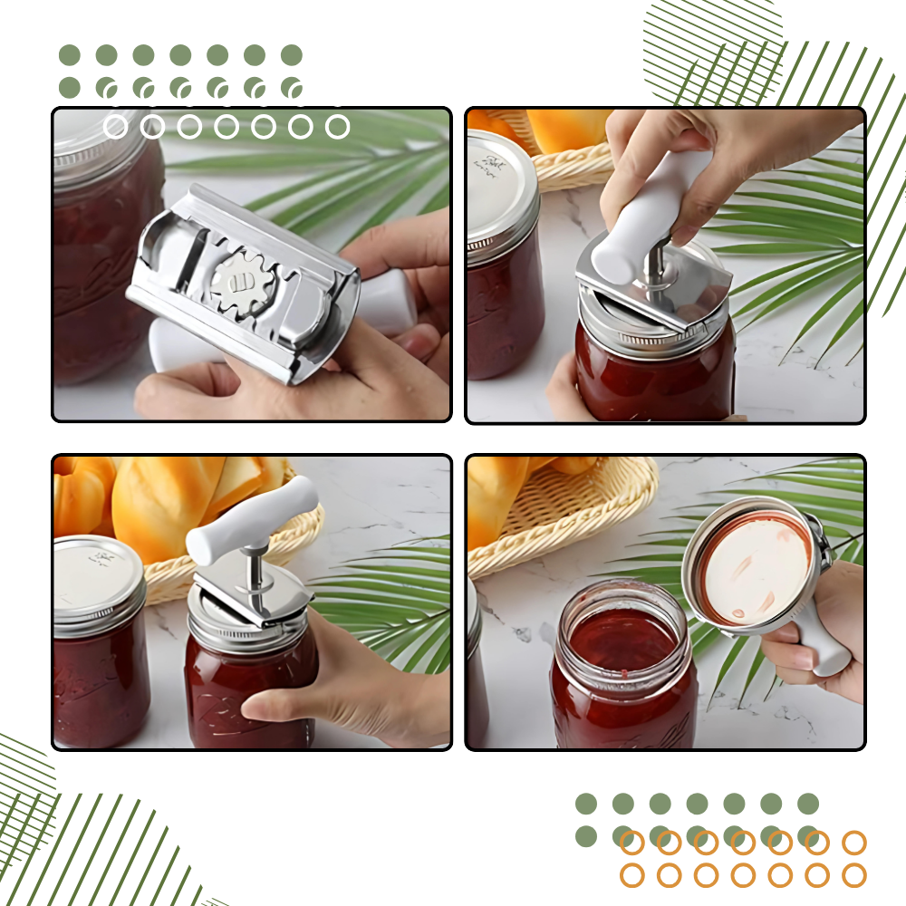 Abretapas de acero inoxidable - Ozerty