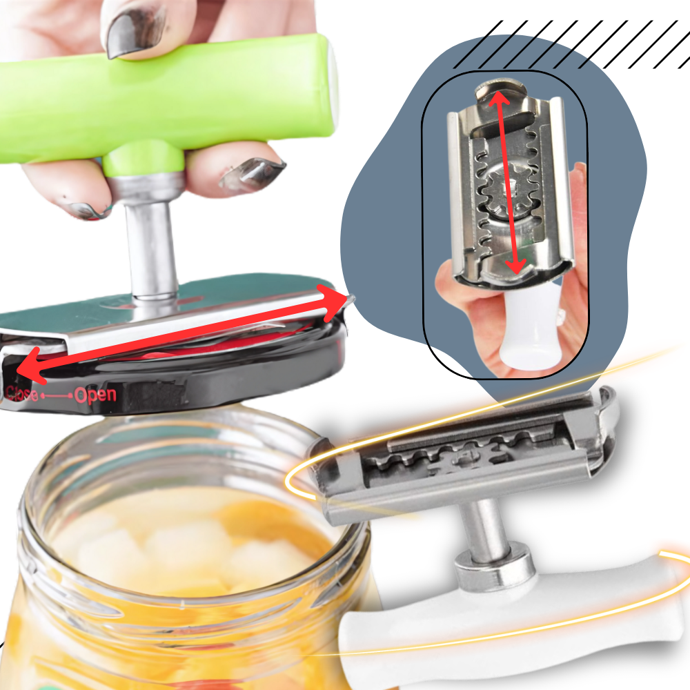 Abretapas de acero inoxidable - Ozerty