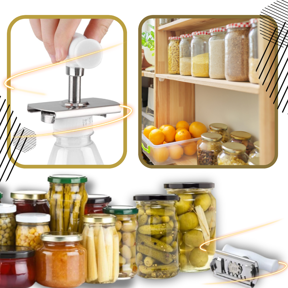 Abretapas de acero inoxidable - Ozerty