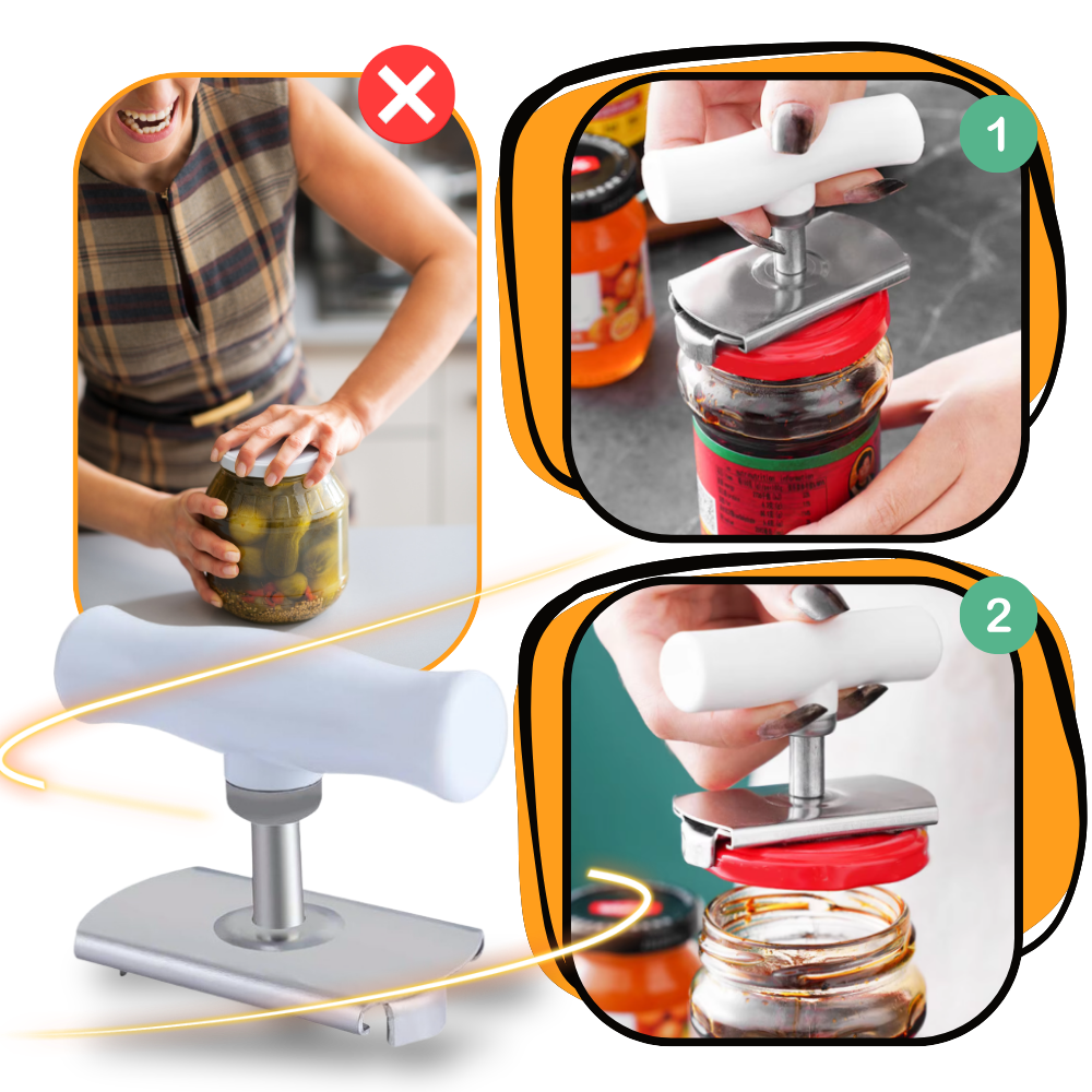 Abretapas de acero inoxidable - Ozerty