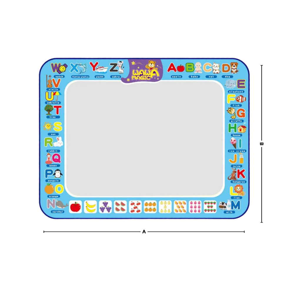 Estimulante alfombrilla de agua para dibujos - Ozerty