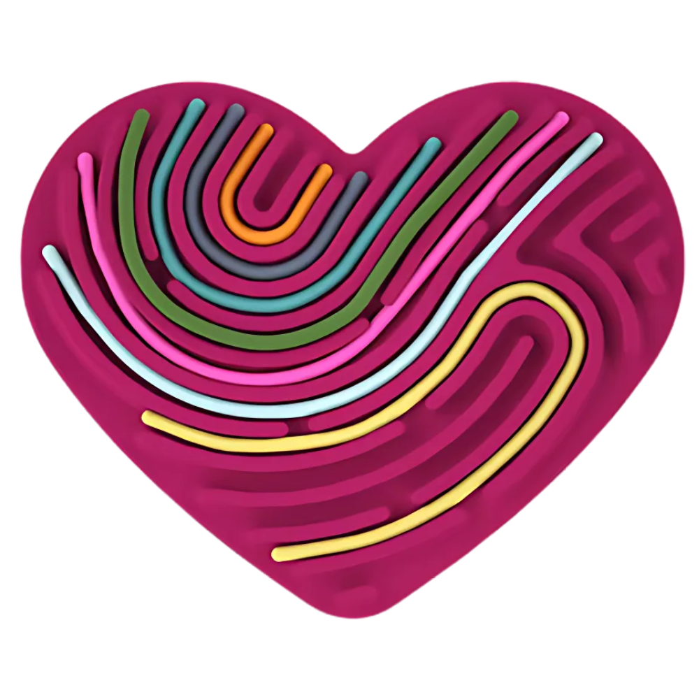 Tablero con actividades sensoriales para alivio del estrés -Rojo oscuro - Ozerty