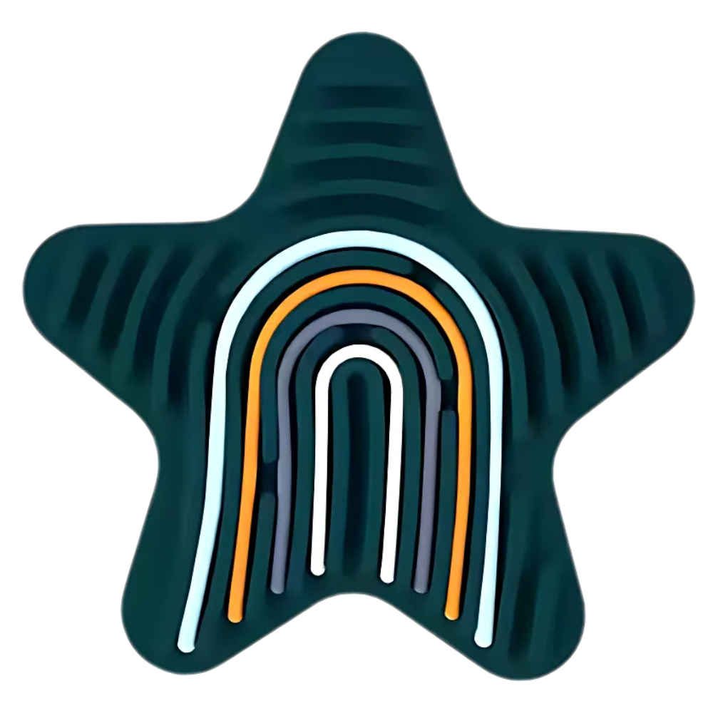 Tablero con actividades sensoriales para alivio del estrés -Verde - Ozerty