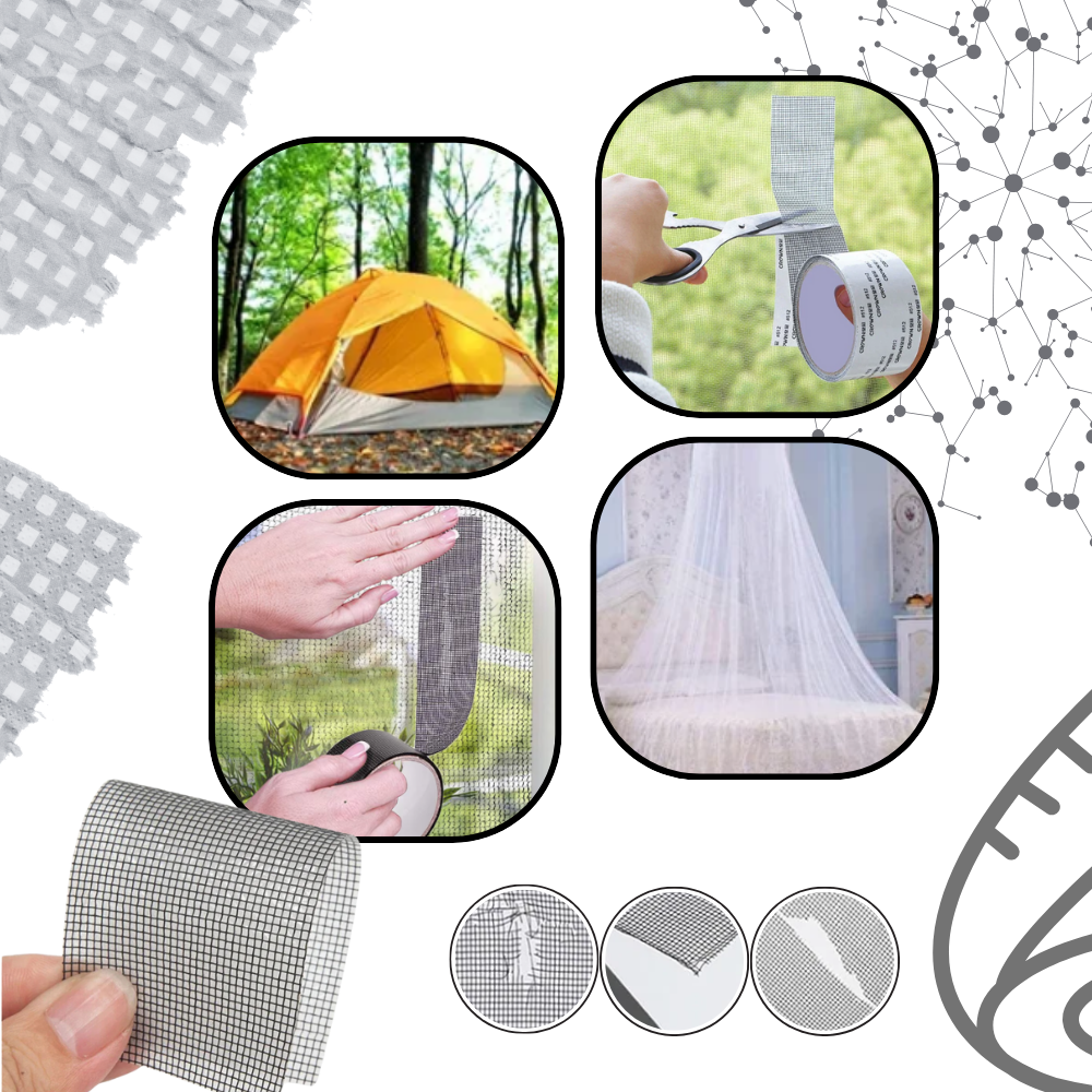 Cinta adhesiva resistente para reparación de superficies
- Ozerty