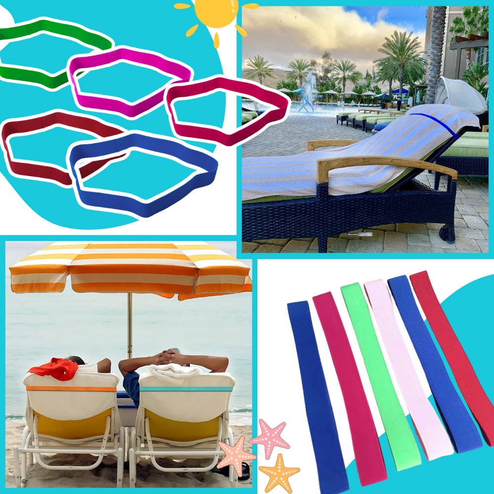 Banda de sujeción para toallas - Ozerty