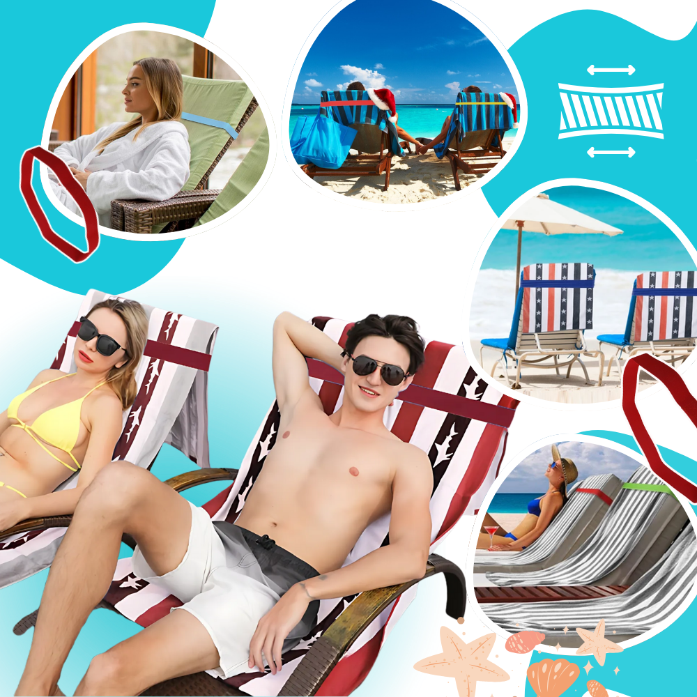 Banda de sujeción para toallas - Ozerty